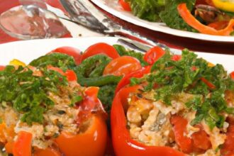Flavor-Packed Chicken Stuffed Bell Peppers: A Colorful Twist