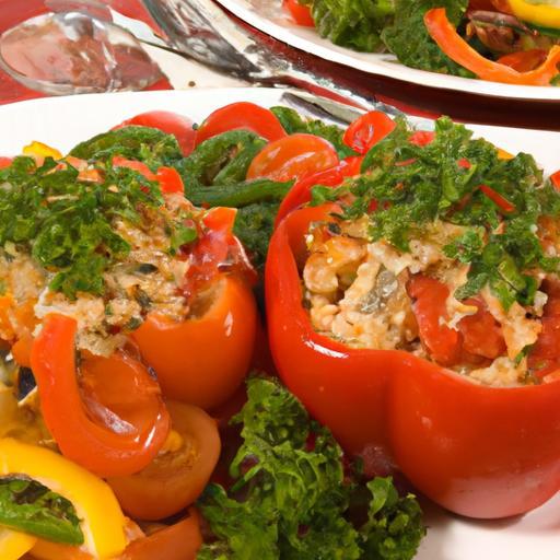 Flavor-Packed Chicken Stuffed Bell Peppers: A Colorful Twist