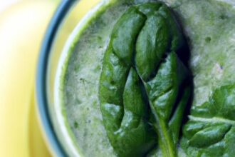 Boost Your Day with a Nutritious Banana Spinach Smoothie