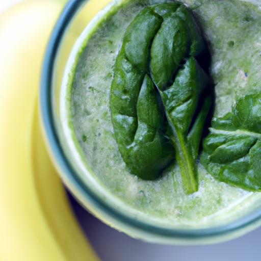 Boost Your Day with a Nutritious Banana Spinach Smoothie