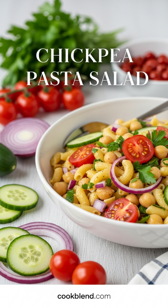 Chickpea Pasta Salad