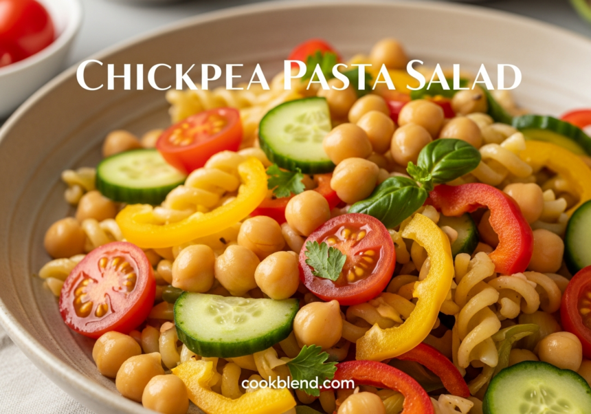 Chickpea Pasta Salad