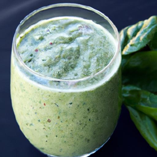 Boost Your Day with a Nutritious Banana Spinach Smoothie