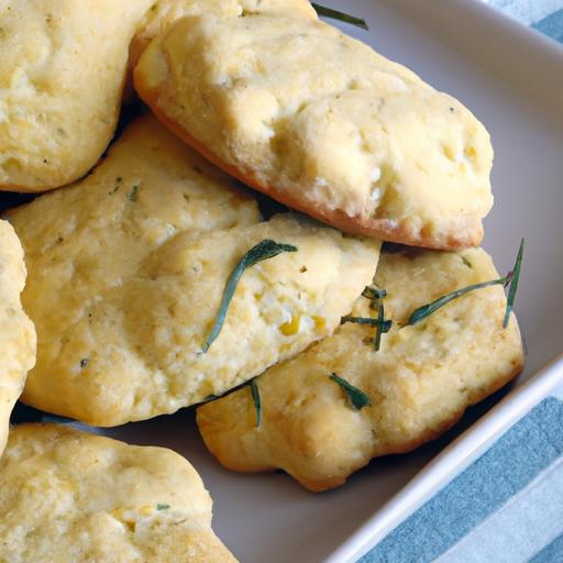 Fluffy Herbed Cottage Cheese Biscuits: A Savory Delight