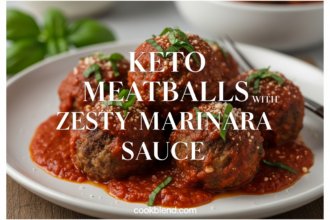 Keto Meatballs with Zesty Marinara Sauce