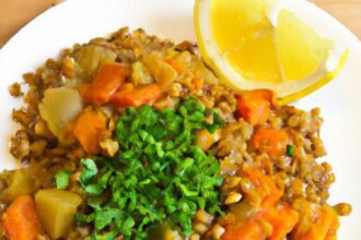 Flavorful Curry Lentil Rice Bowl: A Wholesome Comfort Meal