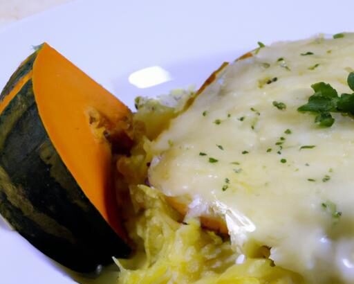 Creamy Alfredo Meets Spaghetti Squash: A Healthy Twist