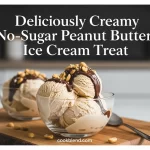 Deliciously Creamy No-Sugar Peanut Butter Ice Cream Treat