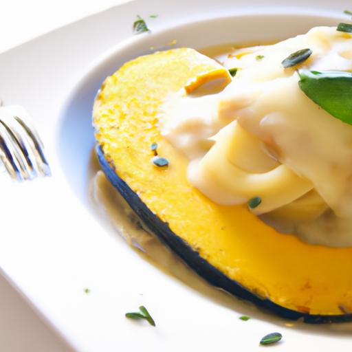 Creamy Alfredo meets Spaghetti Squash: A Healthy Twist