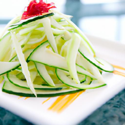 Fresh Twist: California Roll Cucumber Salad Delight