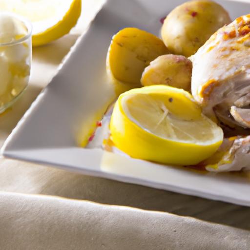 Zesty Greek Lemon Chicken & Potatoes: A Flavorful Feast