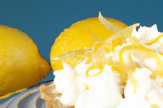 Zesty No-Bake Lemon Tart: A Refreshing Citrus Delight