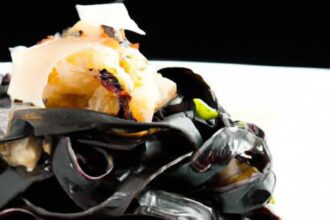 Ink-Black Elegance: Discover Tagliatelle al Nero di Seppia