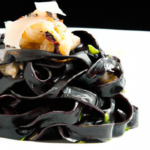 Ink-Black Elegance: Discover Tagliatelle al Nero di Seppia