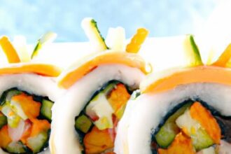 Rainbow Roll Sushi: A Colorful Feast for Your Palate