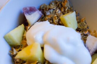 Crisp Coconut Yogurt with Granola: A Tropical Twist on Breakfast