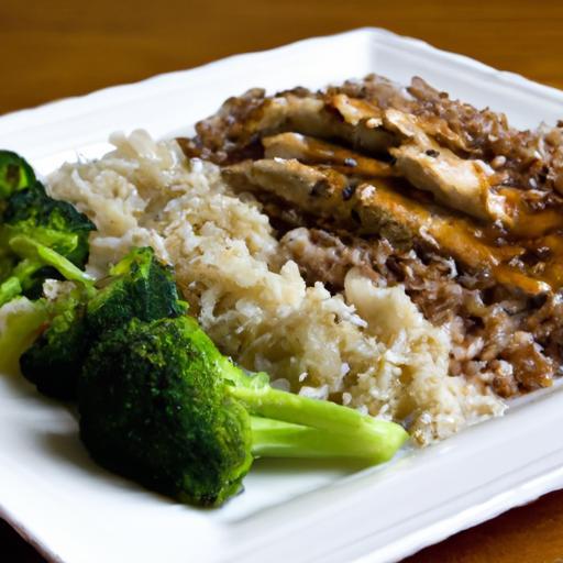 Flavorful Teriyaki Chicken with Brown Rice and Broccoli Delight