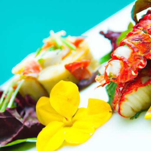 Lobster Tempura & Mango Roll: A Tropical Crunch Delight