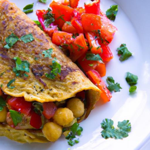 Chickpea Flour Omelet: A Wholesome Twist on Breakfast Classics