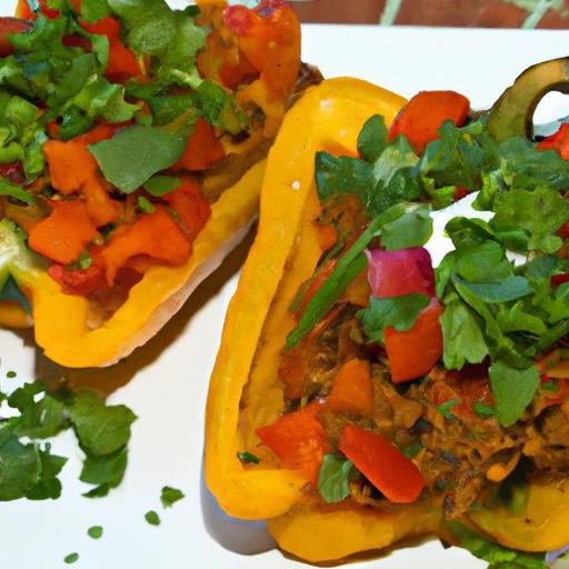 Taco-Stuffed Bell Peppers: A Flavor-Packed Twist on Dinner
