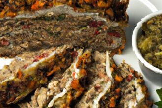 Hearty Lentil & Mushroom Meatloaf: A Savory Plant-Based Twist