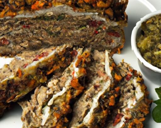 Hearty Lentil & Mushroom Meatloaf: A Savory Plant-Based Twist