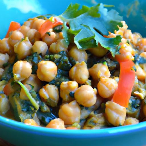 Wholesome Chickpea & Spinach Curry: A Nutritious Delight