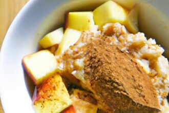 Power Up Mornings with Apple Cinnamon Protein Oatmeal