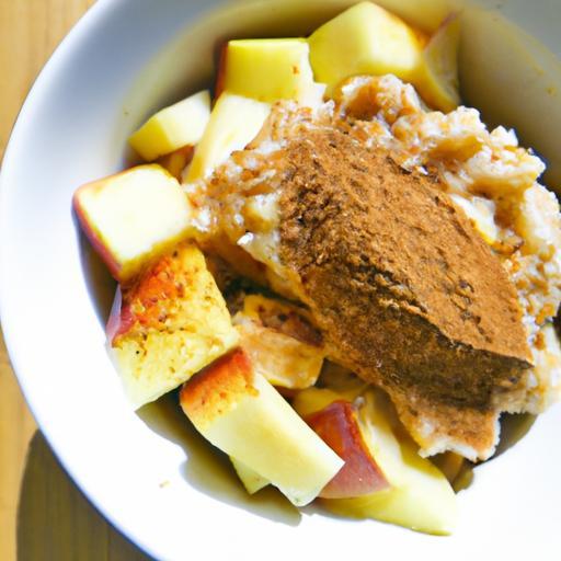 Power Up Mornings with Apple Cinnamon Protein Oatmeal