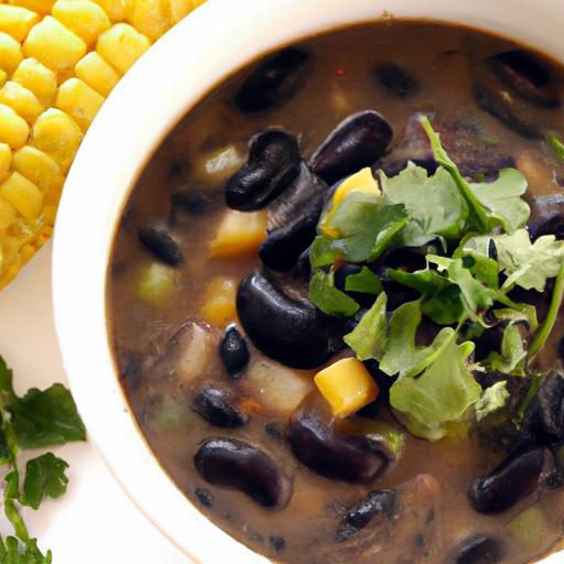 Hearty Black Bean & Corn Soup: A Flavorful Comfort Bowl