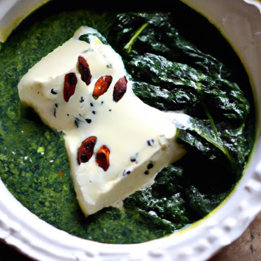Palak Paneer: Creamy Spinach Gravy with Soft Cheese Delight
