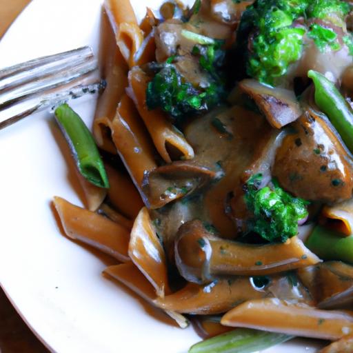 Savor the Creamy delight of Vegan Mushroom Stroganoff
