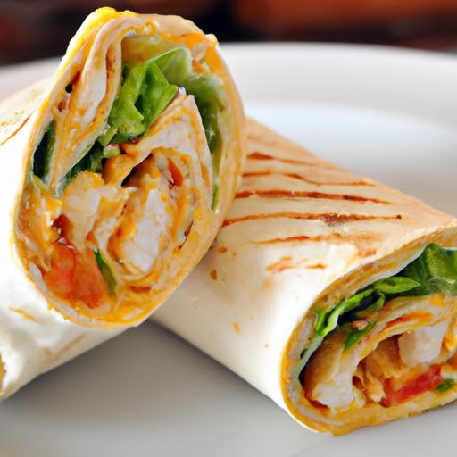 Quick & Easy Buffalo Chicken Wrap: Perfect Lunch Idea!
