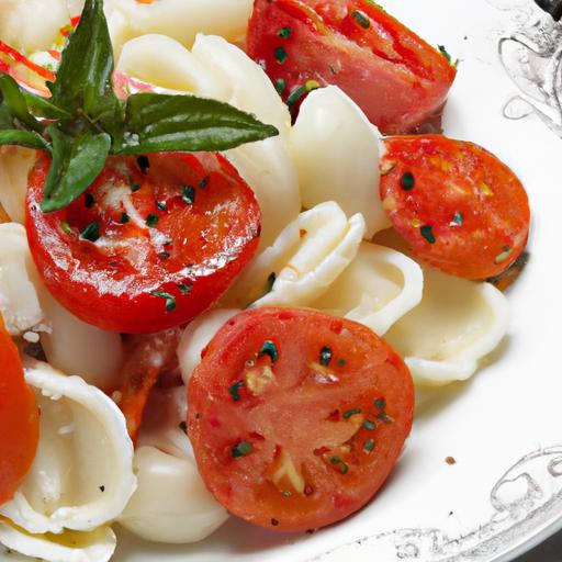 Chilled Caprese pasta: A​ Fresh Twist on an italian Classic