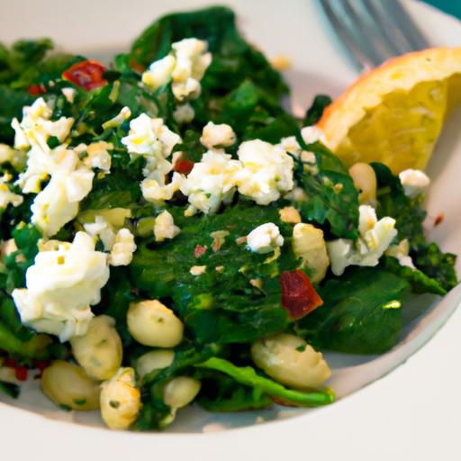 Wholesome Spinach & Feta Scramble: A Nutritious Delight