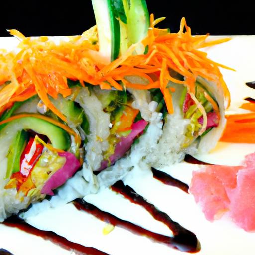 Rainbow Roll Sushi: A Colorful Feast for Your Palate