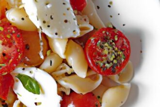 Chilled Caprese Pasta: A Fresh Twist on an Italian Classic