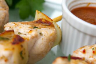 Savory Garlic Parmesan Chicken Skewers: A Flavorful Twist
