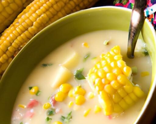 Golden Harvest: Crafting the Ultimate Sweetcorn Chowder