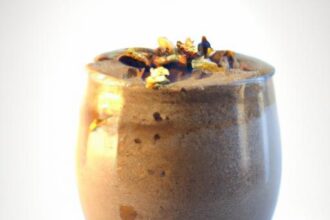 Decadent Peanut Butter Chocolate Smoothie: A Tasty Power Boost