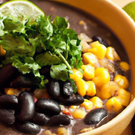 Hearty‍ Black Bean ⁣& Corn Soup: A Flavorful Comfort⁣ Bowl