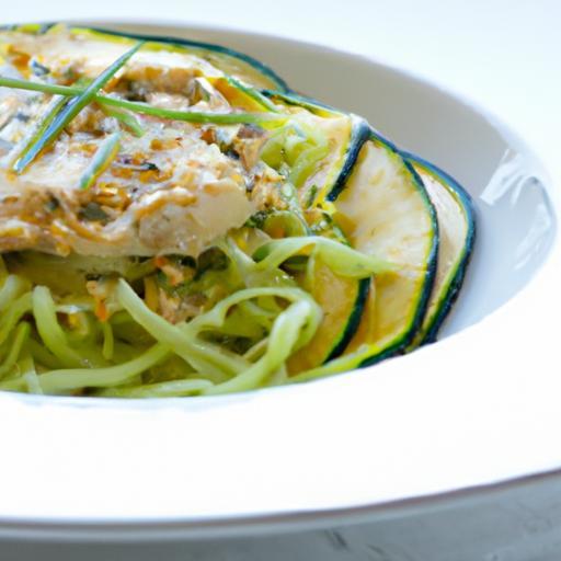 Garlic Butter Chicken with Zucchini Noodles: A Flavorful Twist