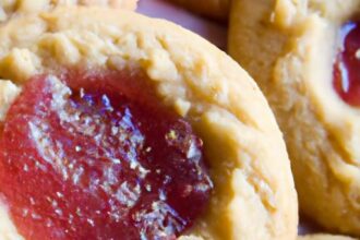 Sweet Nostalgia: Crafting Perfect PB&J Thumbprint Cookies