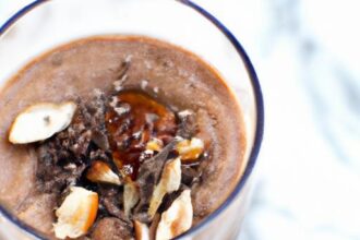 Indulgent Chocolate Almond Butter Smoothie: Nutty Bliss Boost