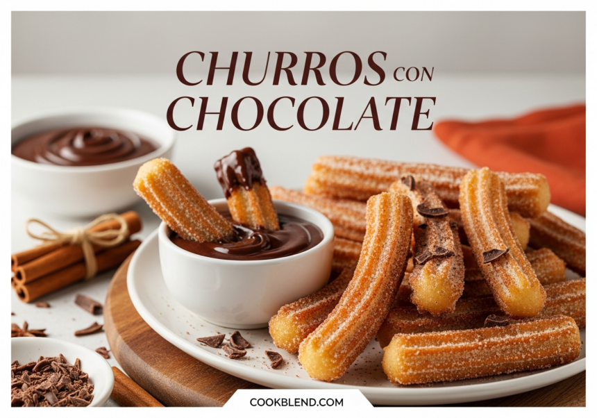 Churros con Chocolate