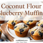 Coconut Flour Blueberry Muffins