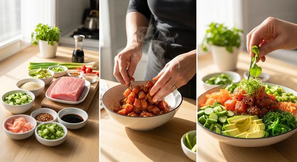 Fiery Flavors: Crafting the Perfect Spicy Tuna Poke Bowl
