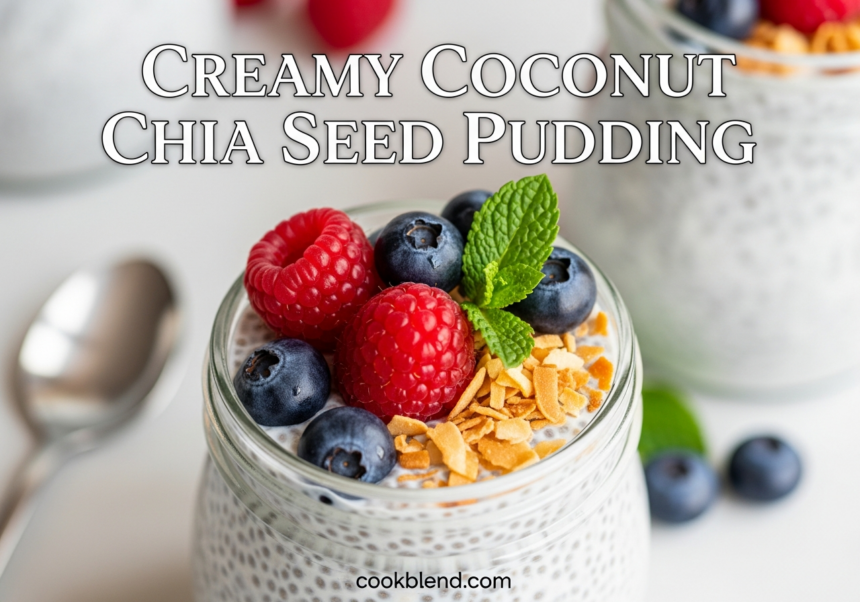 Creamy Coconut Chia Seed Pudding