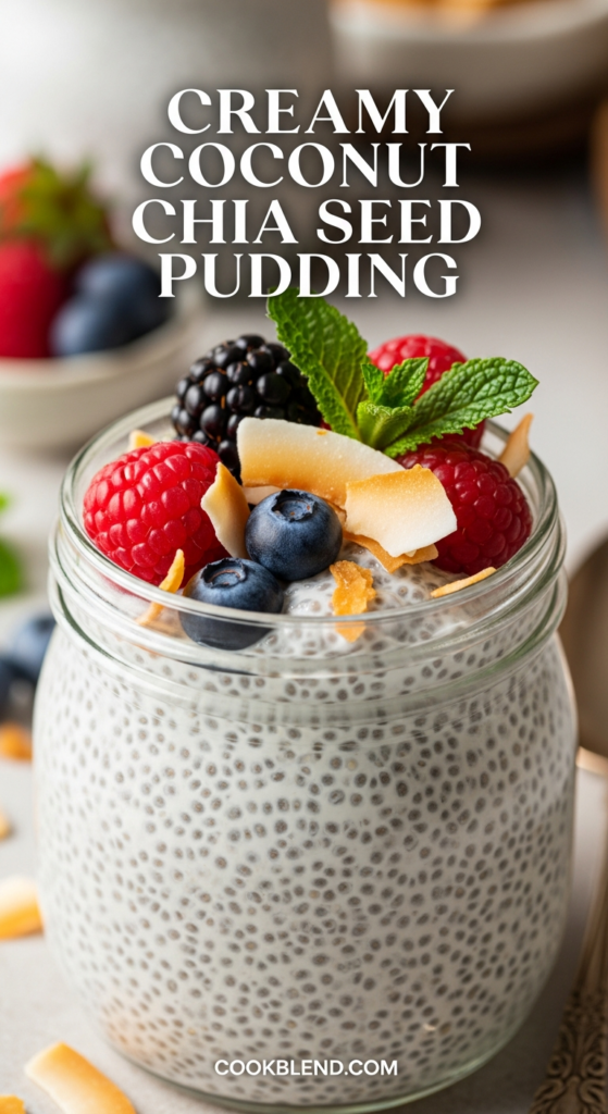 Creamy Coconut Chia Seed Pudding