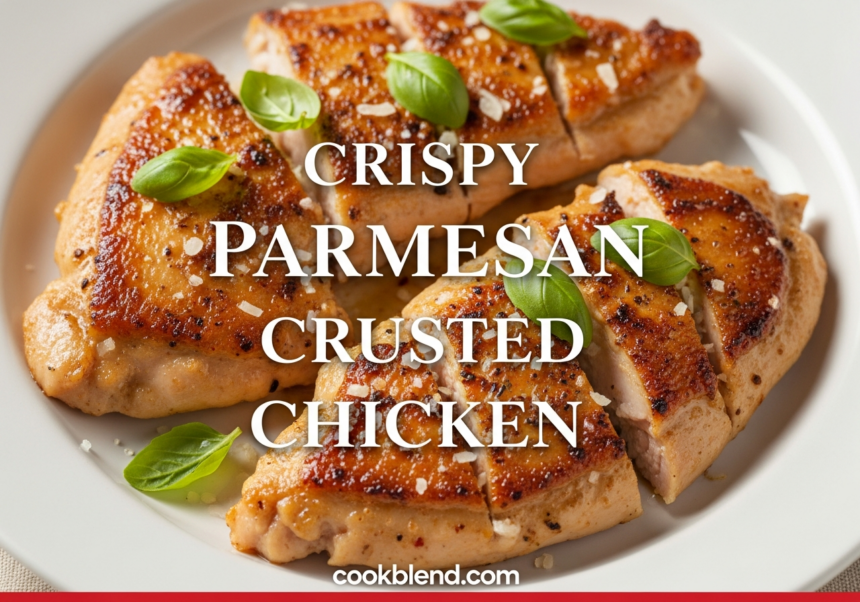 Crispy Parmesan Crusted Chicken